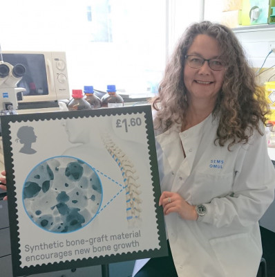 In 2019, Prof Hing's bone graft research was celebrated as one of the six Royal Mail stamps issued commemorating British Engineering.