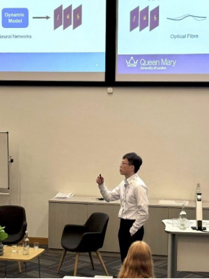 Yufei presenting