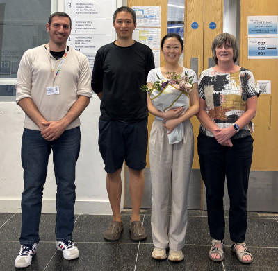 PhD success for Jiazhe Zhao