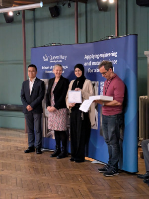 Hana Hadidi; Meredith Thring Award for the finalist achieving the highest overall mark on a Robotics undergraduate programme  (2024-25)