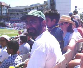 Staff enjoy a day watching the cricket at The Oval - Pakistan v England