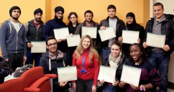 [Top Row] Abul, Mandeep, Sukhdit, Zein, Gagandip, Ali, Habiba and Aziz [Bottom Row] Juned, Dr Screen, Anna and Todun