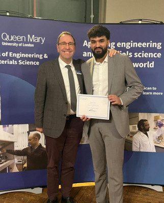 James and Omar at the SEMS Annual Awards Ceremony