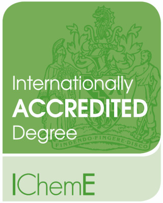 click/tap to enlarge this image... Internationally Accredited Degree IChemE