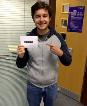 SEMS student Omer Ukuser wins £200 voucher from Applicants Survey 