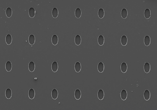 Micropatterned silicones