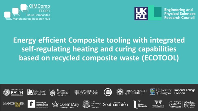 ECOTOOL - energy efficient composite tooling