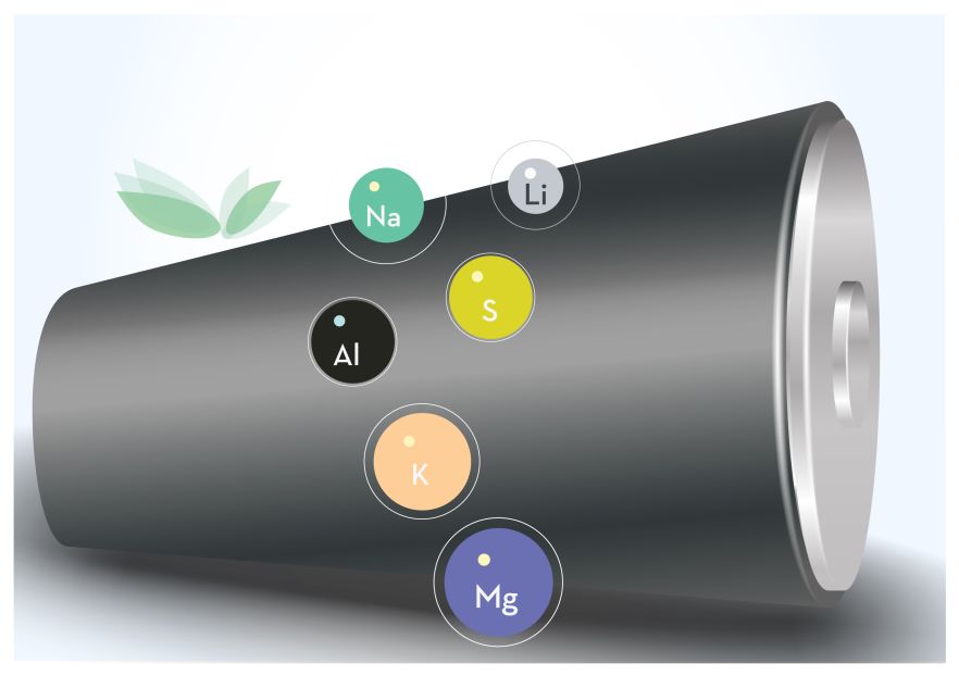 Schematic of a more sustainable battery