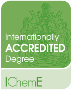 Internationally Accredited Degree IChemE Logo
